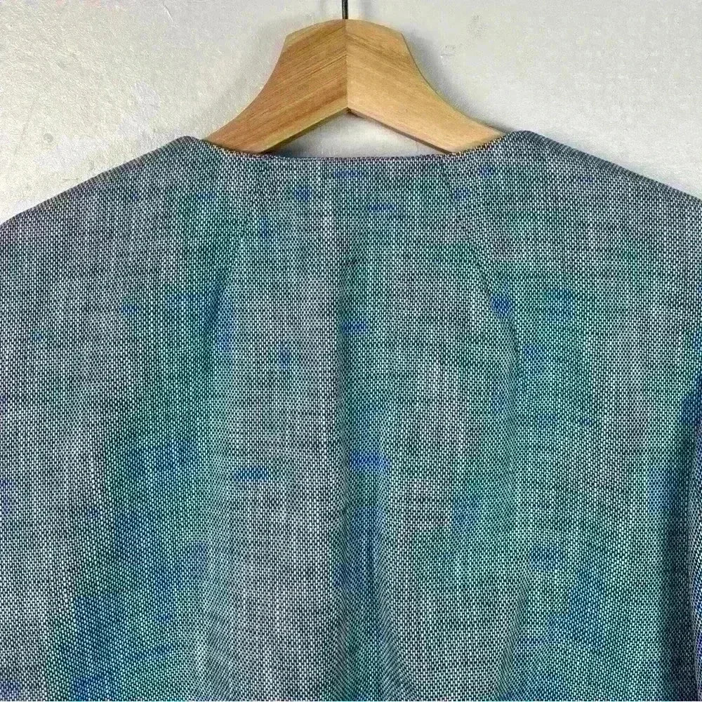 Piazza Sempione Size Italy 42 (US Small) Blue Women's Blazer - Picture 7 of 10